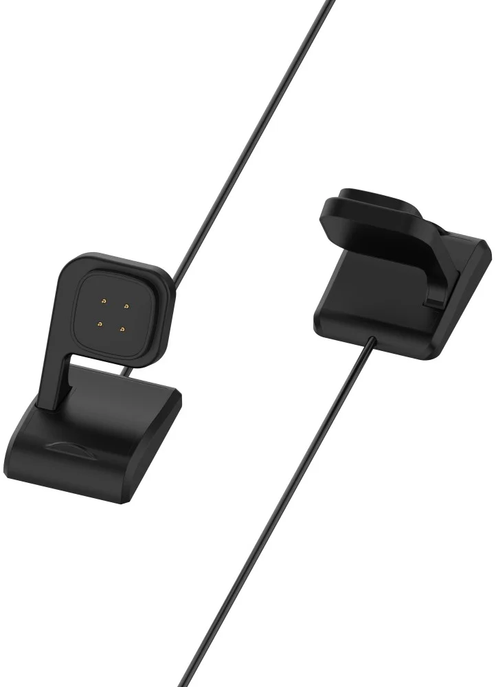 Fitbit Versa 4 / 3 / Sense / 2 Oplaadkabel en Dock Standaard 1 Meter Zwart afbeelding 5