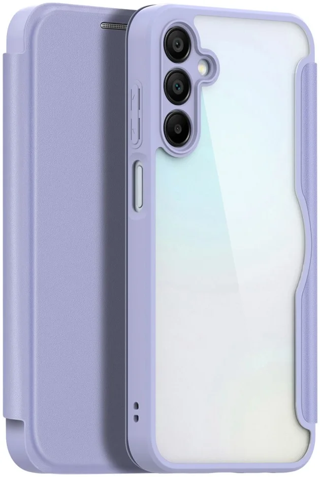 Dux Ducis Skin X Series Samsung Galaxy A15 Hoesje Book Case Paars afbeelding 1