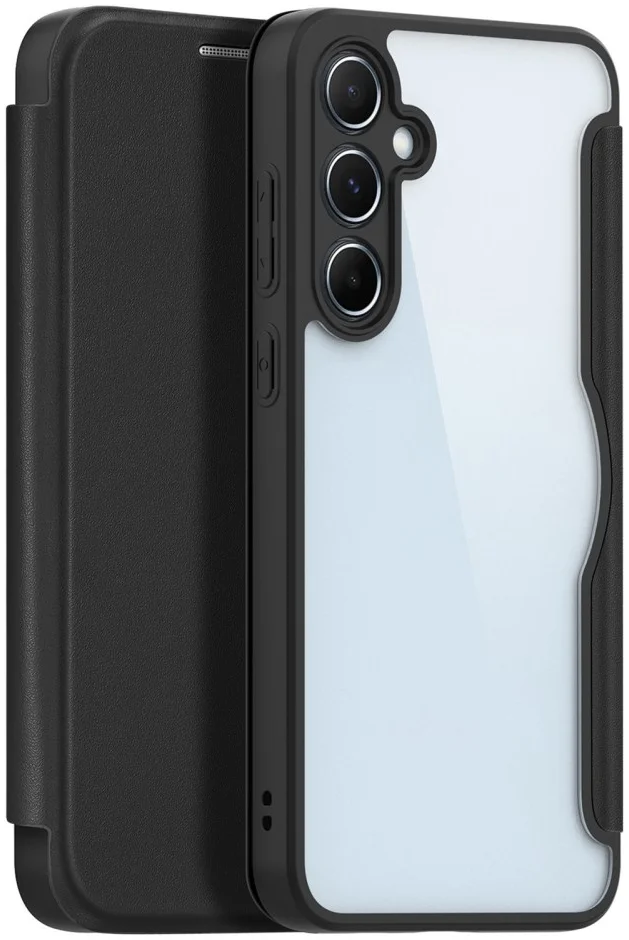 Dux Ducis Skin X Series Samsung Galaxy A35 Hoesje Book Case Zwart afbeelding 2