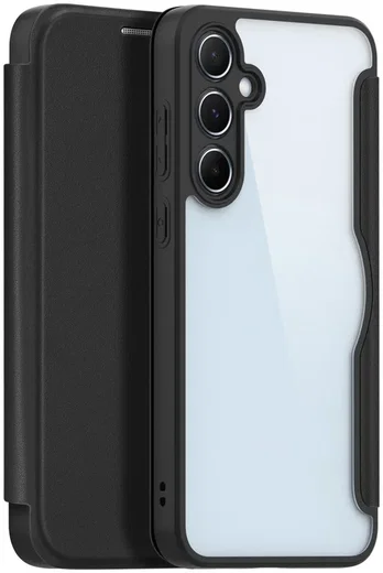 Dux Ducis Skin X Series Samsung Galaxy A35 Hoesje Book Case Zwart afbeelding 2