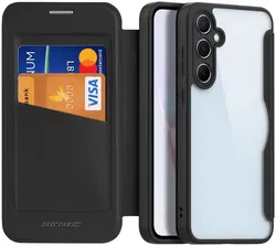 Dux Ducis Skin X Series Samsung Galaxy A35 Hoesje Book Case Zwart afbeelding