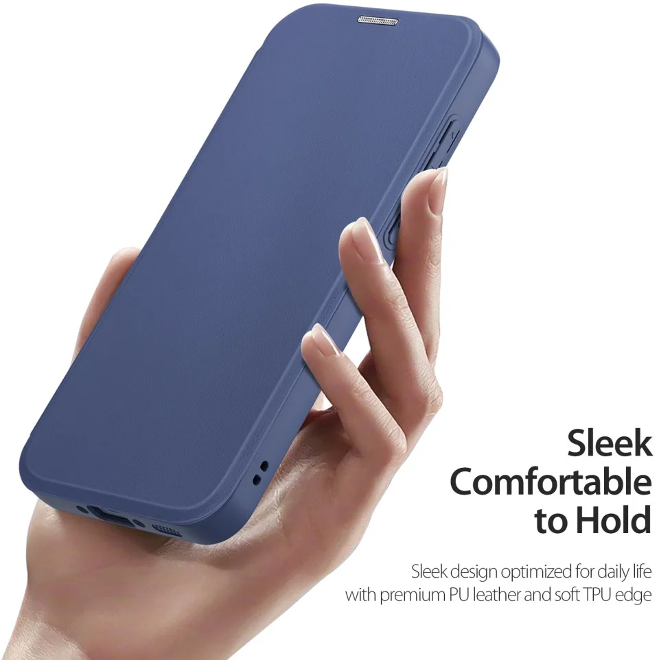 Dux Ducis Skin X Series Samsung Galaxy A35 Hoesje Book Case Blauw afbeelding 6