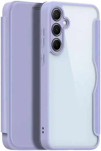 Dux Ducis Skin X Series Samsung Galaxy A35 Hoesje Book Case Paars afbeelding 1