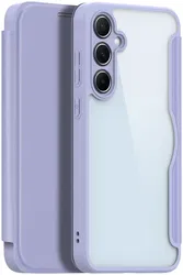 Dux Ducis Skin X Series Samsung Galaxy A35 Hoesje Book Case Paars afbeelding