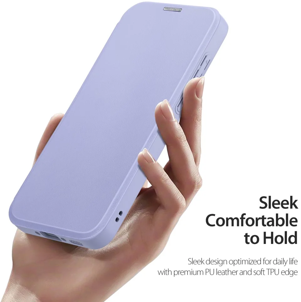 Dux Ducis Skin X Series Samsung Galaxy A35 Hoesje Book Case Paars afbeelding 6