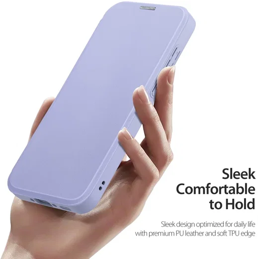 Dux Ducis Skin X Series Samsung Galaxy A35 Hoesje Book Case Paars afbeelding 6