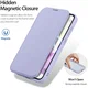 Dux Ducis Skin X Series Samsung Galaxy A35 Hoesje Book Case Paars afbeelding 3
