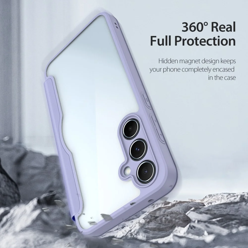Dux Ducis Skin X Series Samsung Galaxy A35 Hoesje Book Case Paars afbeelding 8