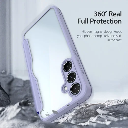 Dux Ducis Skin X Series Samsung Galaxy A35 Hoesje Book Case Paars afbeelding 8