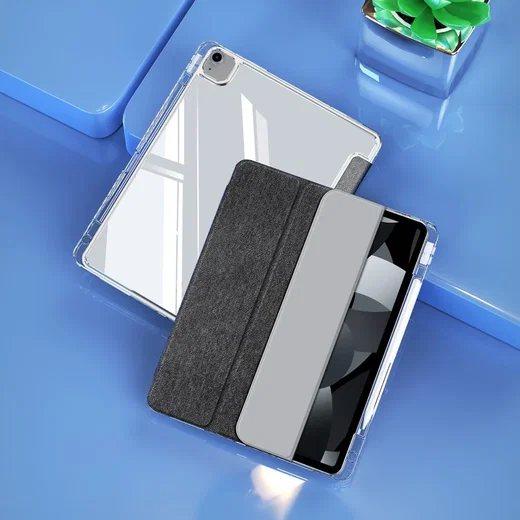 Dux Ducis Unid iPad Air 13 24/25/26 / Pro 12.9 (2022/2018) Hoes Book Case Zwart afbeelding 5