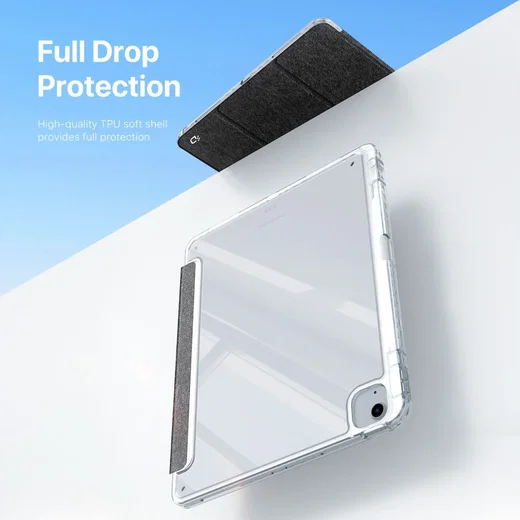 Dux Ducis Unid iPad Air 13 24/25/26 / Pro 12.9 (2022/2018) Hoes Book Case Zwart afbeelding 8