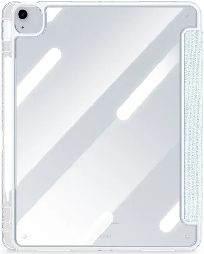 Dux Ducis Unid iPad Air 13 (24/25) / Pro 12.9 (2022/2018) Hoes Book Case Blauw afbeelding 3