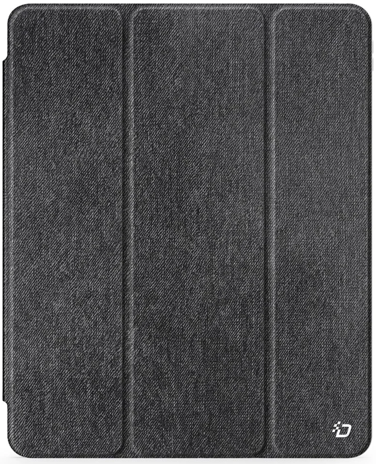 Dux Ducis Unid iPad Pro 13 (2024/2025) Hoes Book Case Transparant Zwart afbeelding 2