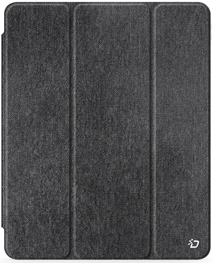 Dux Ducis Unid iPad Pro 13 (2024/2025) Hoes Book Case Transparant Zwart afbeelding 2