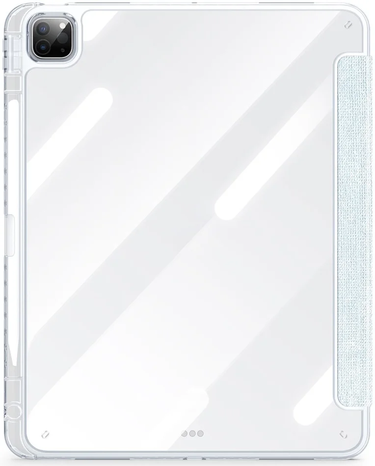 Dux Ducis Unid iPad Pro 13 (2024/2025) Hoes Book Case Transparant Blauw afbeelding 10