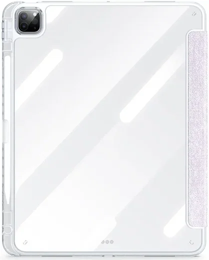 Dux Ducis Unid iPad Pro 13 (2024/2025) Hoes Book Case Transparant Paars afbeelding 10