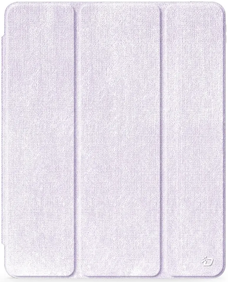 Dux Ducis Unid iPad Pro 13 (2024/2025) Hoes Book Case Transparant Paars afbeelding 2