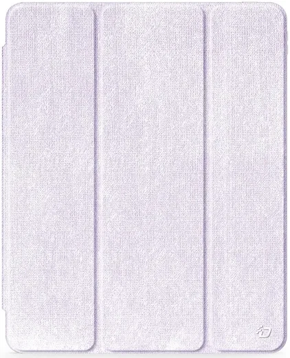 Dux Ducis Unid iPad Pro 13 (2024/2025) Hoes Book Case Transparant Paars afbeelding 2
