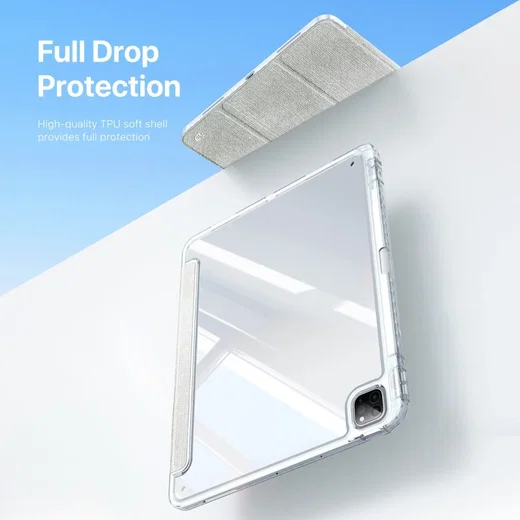 Dux Ducis Unid iPad Pro 13 (2024/2025) Hoes Book Case Transparant Groen afbeelding 6
