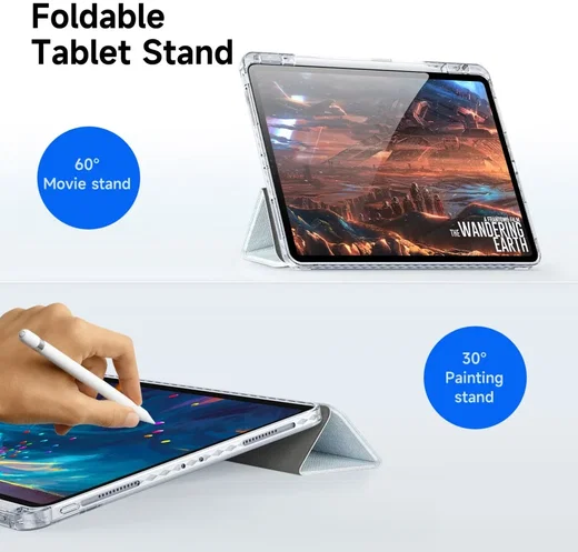 Dux Ducis Unid iPad Air 11 (24/25/26)/Pro 11 (22/21/20)/Air 10.9 Hoes Blauw afbeelding 4