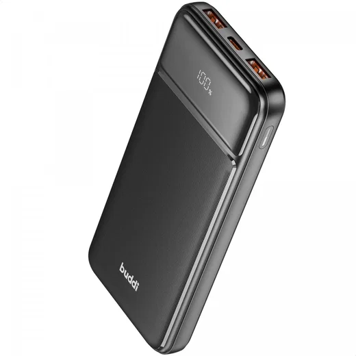 Buddi Boost 10.000 mAh Powerbank Reisformaat Met Display Zwart 22.5W afbeelding 17