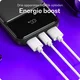 Buddi Boost 10.000 mAh Powerbank Reisformaat Met Display Zwart 22.5W afbeelding 13