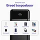 Buddi Boost 10.000 mAh Powerbank Reisformaat Met Display Zwart 22.5W afbeelding 15