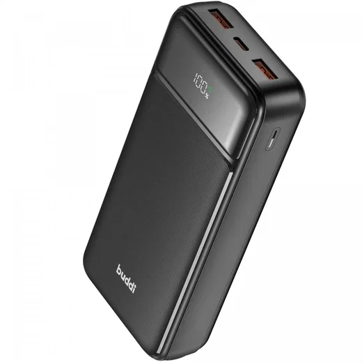Buddi Boost 20.000 mAh Powerbank Reisformaat Met Display Zwart 22.5W afbeelding 18
