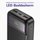 Buddi Boost 20.000 mAh Powerbank Reisformaat Met Display Zwart 22.5W afbeelding 7