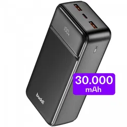 Buddi Boost 30.000 mAh Powerbank Reisformaat Met Display Zwart 22.5W afbeelding