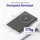 Buddi Connect 5.000 mAh MagSafe Powerbank Reisformaat Zwart 20W afbeelding 13