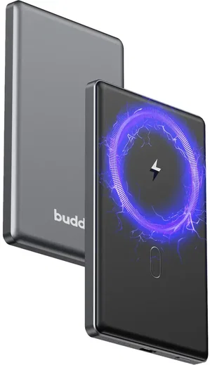 Buddi Connect 5.000 mAh MagSafe Powerbank Reisformaat Zwart 20W afbeelding 20