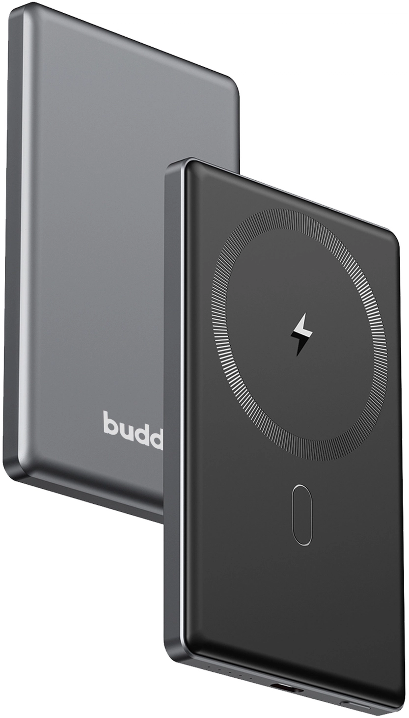 Buddi Connect 5.000 mAh MagSafe Powerbank Reisformaat Zwart 20W afbeelding 21