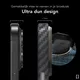 NEKIT Fiber Apple iPhone 16 Pro Hoesje MagSafe Kevlar Back Cover Dun Zwart afbeelding 5
