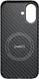 NEKIT Fiber Apple iPhone 16 Plus Hoesje MagSafe Kevlar Back Cover Dun Zwart afbeelding 17