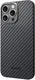 NEKIT Fiber Apple iPhone 14 Pro Hoesje MagSafe Kevlar Back Cover Dun Zwart afbeelding 16