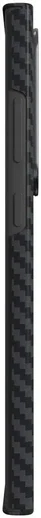 NEKIT Fiber Samsung Galaxy S24 Ultra Hoesje MagSafe Kevlar Back Cover Dun Zwart afbeelding 19