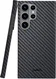NEKIT Fiber Samsung Galaxy S24 Ultra Hoesje MagSafe Kevlar Back Cover Dun Zwart afbeelding 13