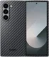 NEKIT Fiber Samsung Galaxy Z Fold 6 Hoesje MagSafe Kevlar Back Cover Dun Zwart afbeelding 11