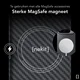NEKIT Fiber Google Pixel 9 / 9 Pro Hoesje MagSafe Kevlar Back Cover Dun Zwart afbeelding 6