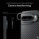NEKIT Fiber Google Pixel 9 / 9 Pro Hoesje MagSafe Kevlar Back Cover Dun Zwart afbeelding 4