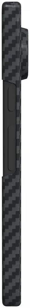 NEKIT Fiber Google Pixel 9 / 9 Pro Hoesje MagSafe Kevlar Back Cover Dun Zwart afbeelding 17