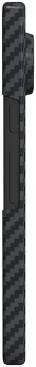 NEKIT Fiber Google Pixel 9 / 9 Pro Hoesje MagSafe Kevlar Back Cover Dun Zwart afbeelding 17