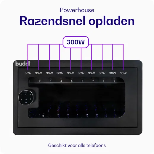 Oppio Elite smart wifi elektrische Handdoekradiator Wit - 164x50cm