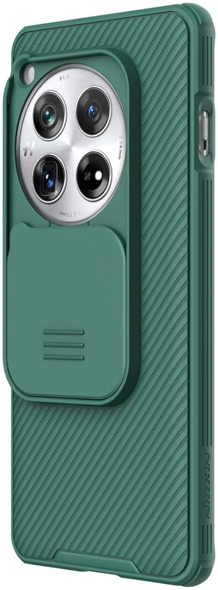 Nillkin CamShield OnePlus 12 Hoesje met Camera Slider Back Cover Groen afbeelding 2