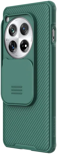 Nillkin CamShield OnePlus 12 Hoesje met Camera Slider Back Cover Groen afbeelding 2