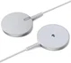 ESR HaloLock Mini Qi2 met MagSafe 15W Draadloze Oplader 1.5M Kabel Zilver afbeelding 2