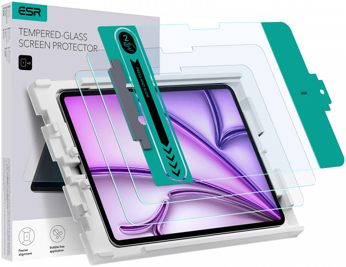 ESR Apple iPad Air 13 (24/25/26) Screen Protector Tempered Glass afbeelding 1
