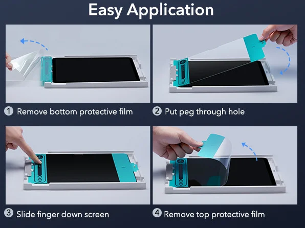 ESR Apple iPad Air 13 (24/25/26) Screen Protector Tempered Glass afbeelding 11