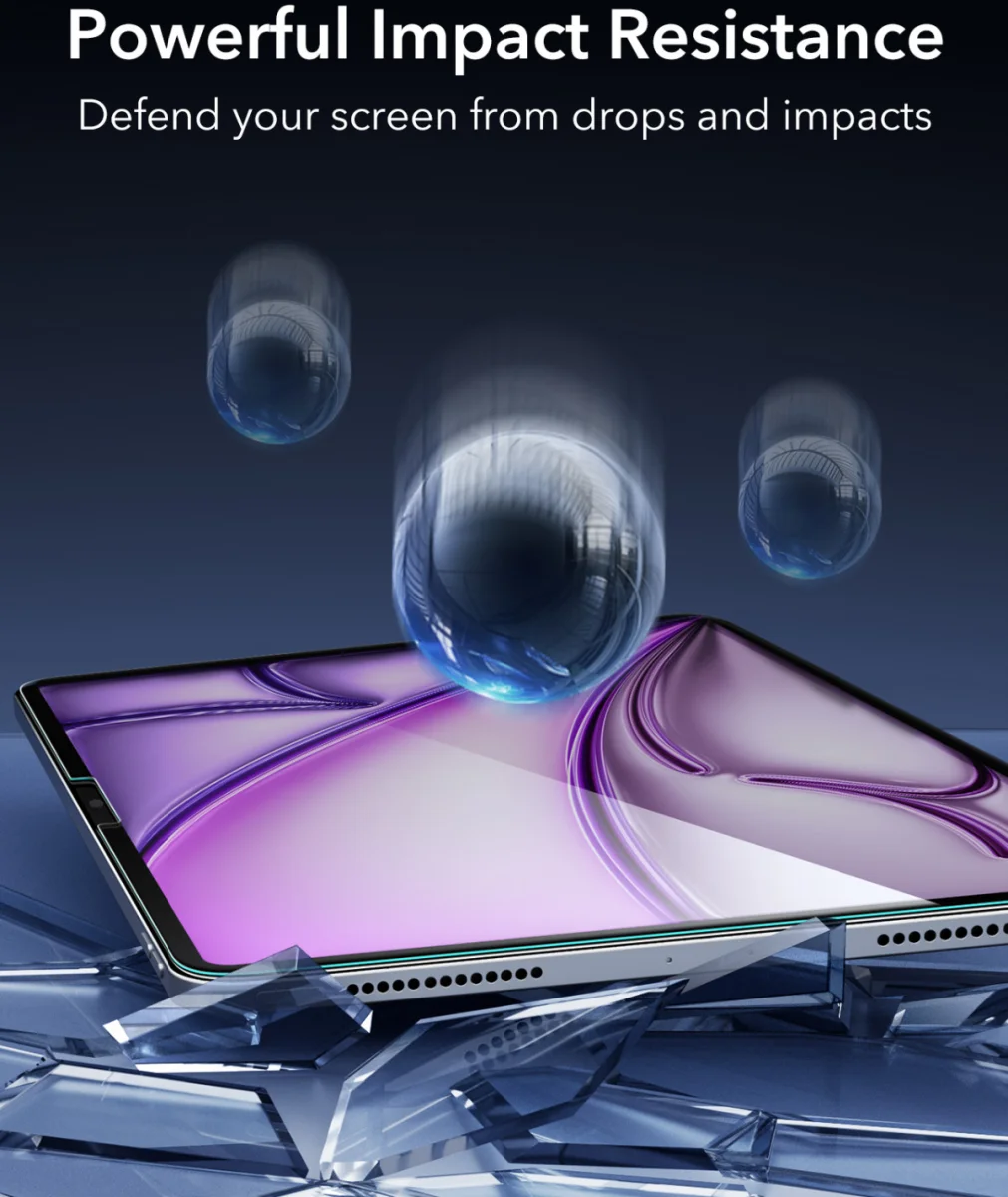 ESR Apple iPad Air 13 (24/25/26) Screen Protector Tempered Glass afbeelding 9